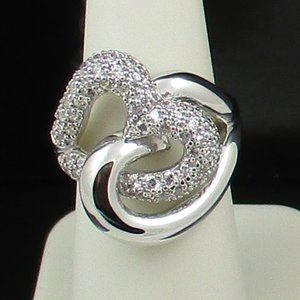 Absolute Interlocking "Heart" Ring